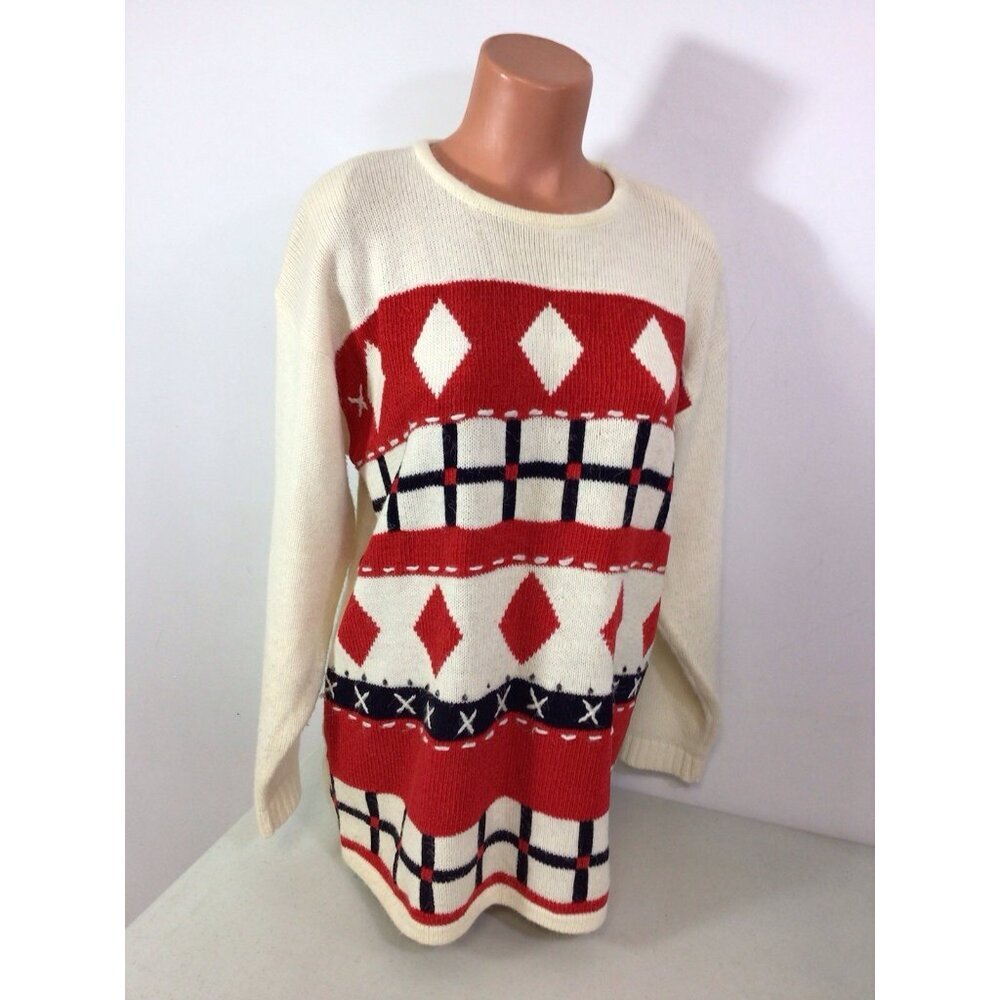 Western Connection Boho Sweater Womens Medium
